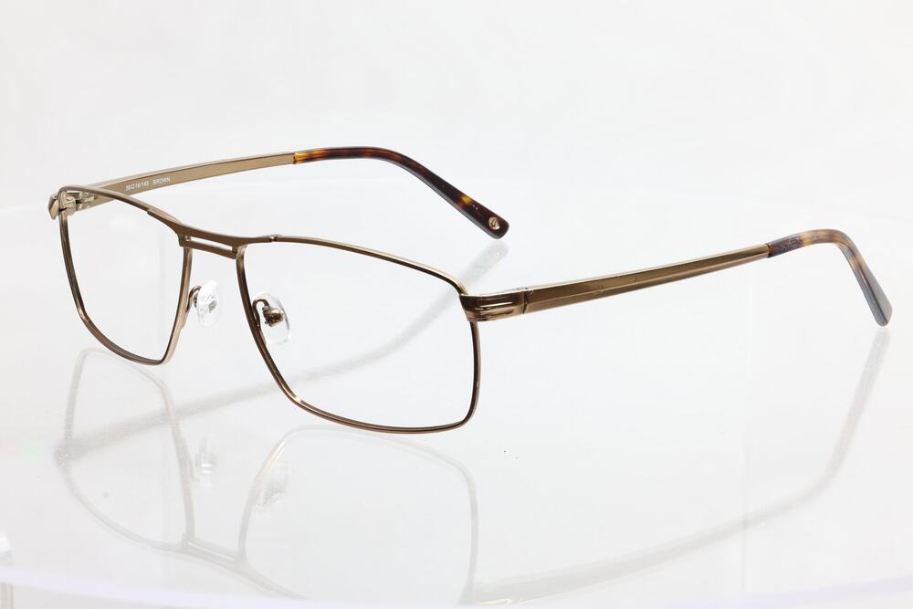 Bulova Senegal 56-16-145mm Brown Eyeglass FRAMES ONLY - FAIR CONDITION